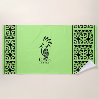 Toalha De Praia Serviette de plage Cagou Style