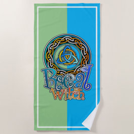Toalha De Praia Serviette De Plage Real Witch