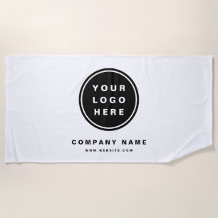 Toalha De Praia Seu Promocional de logotipo comercial Empresa