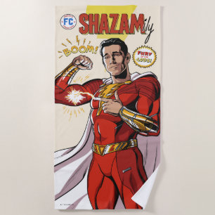 Toalha De Praia SHAZAM! Fury of the Gods Cobrir SHAZAMily Comic