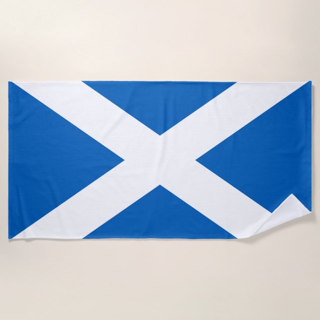 Toalha De Praia Show off your colors – Scotland (Frente)