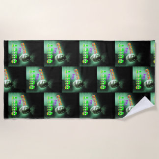 Toalha De Praia Silencie a mente