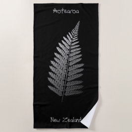 Toalha De Praia Silver Fern Beach Towel