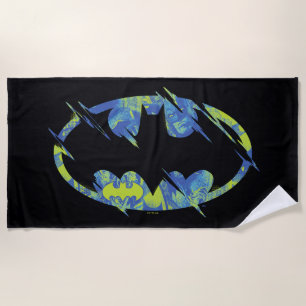 Toalha De Praia Símbolo de Batman de Ligação Elétrica