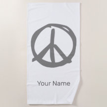 Símbolo de Paz - Sinal de Vintage para Hippie Pací