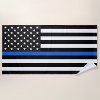 Sinalizador Americano Thin Blue Line