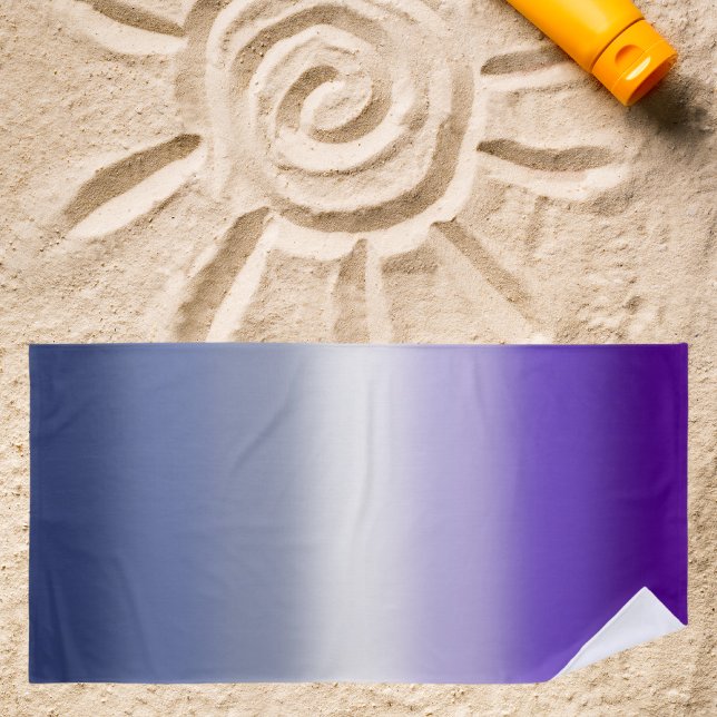 Toalha De Praia Sinalizador do Orgulho Lésbico do Botão Gradiente  (Criador carregado)