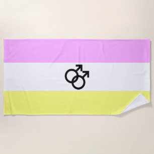 Toalha De Praia Sinalizador do Orgulho Twink