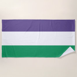 Toalha De Praia Sinalizador Suffragette