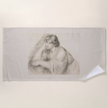 Sitting Girl (por Pierre-Auguste Renoir)