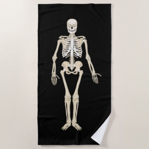 Toalha De Praia Skeleton Beach Towel