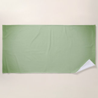 Toalha De Praia Solid Jade Green Celadon