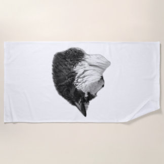 Toalha De Praia Sombra e Solidão