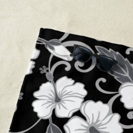 TOALHA DE PRAIA SONHO POLINÉSIO (PRETO)