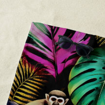 Sonhos da Selva de Macacos Padrão de Superfície Co