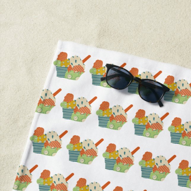 Toalha De Praia sorvete (In Situ)