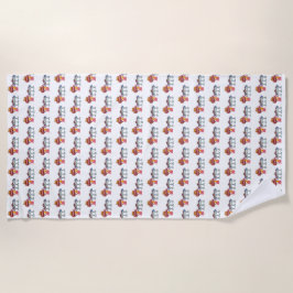 Toalha De Praia Sorvete derretido