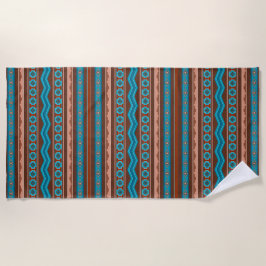 Toalha De Praia Southwest Style Geometric Cameron Gorge Design