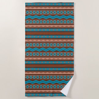 Toalha De Praia Southwest Style Geometric Cameron Gorge Design
