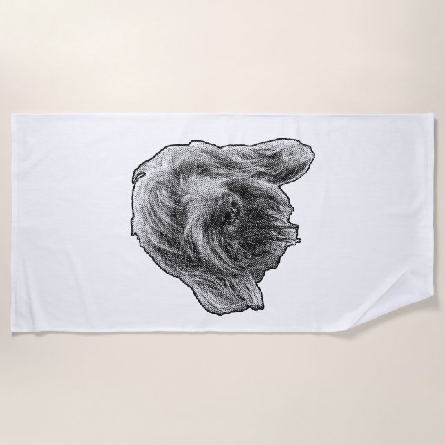 Toalha De Praia Spinone Restful Day (Frente)