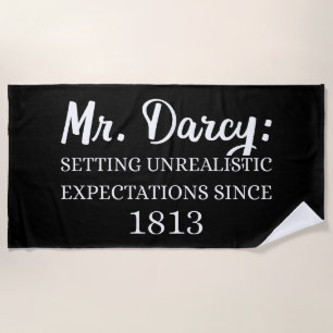 Toalha De Praia Sr. Darcy: Expectativas Irrealistas Desde 1813 II