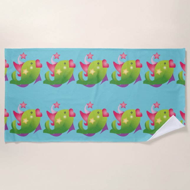 Toalha De Praia "Star" Fish Beach Towel (Frente)
