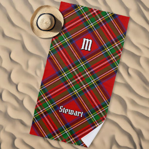 Toalha De Praia Stewart Tartan