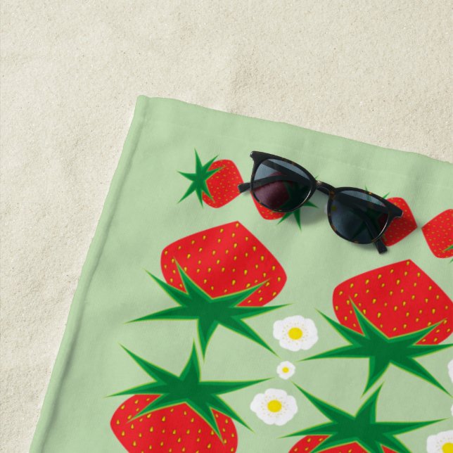 Toalha De Praia Strawberry Beach Towel (In Situ)