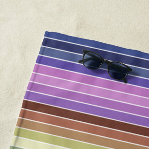 Toalha De Praia Striped