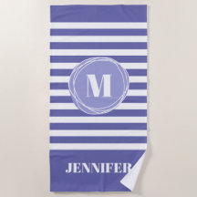 Striped Monogram Custom
