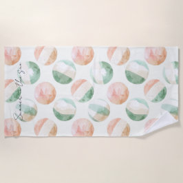 Toalha De Praia Summer in the Sun Beach Balls