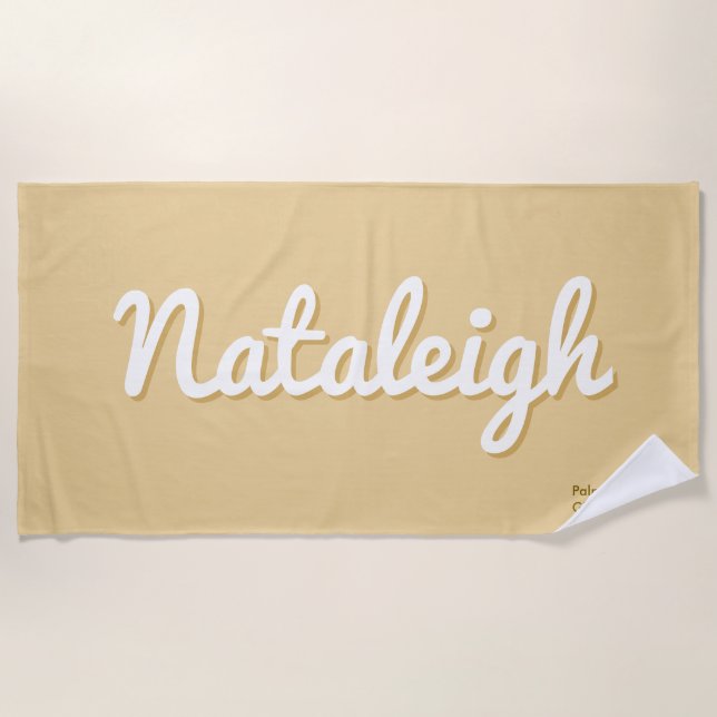 Toalha De Praia Summer Sunset Girls Trip Bachelorette (Frente)