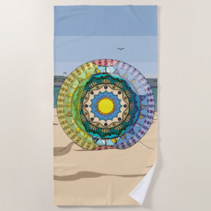 Toalha De Praia Summer Sunshine Beach Towel