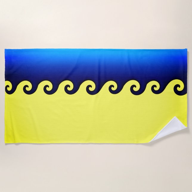 Toalha De Praia Sun e Surf Beach Towel (Frente)