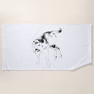 Toalha De Praia Sunny Pup Ease