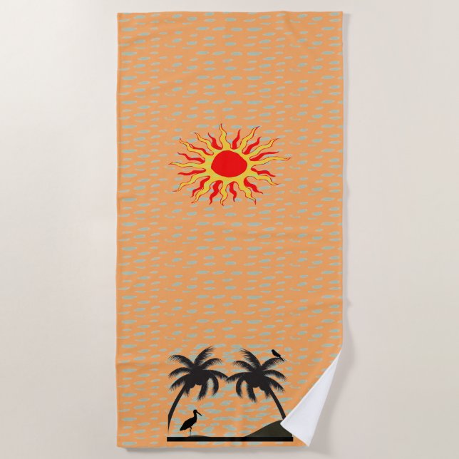 Toalha De Praia Sunshine Beach Towel (Frente)