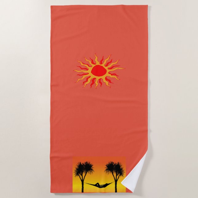 Toalha De Praia Sunshine Beach Towel (Frente)