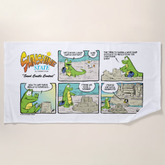 Toalha De Praia Sunshine State Beach Towel: Diversão ao sol