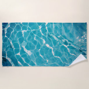 Toalha De Praia Superfície da Água (Estilo 8) Pintura a Óleo