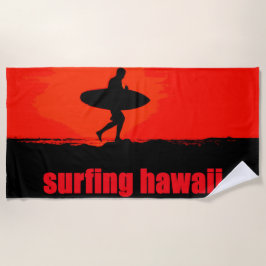 Toalha De Praia surf havaí