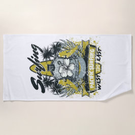 Toalha De Praia Surfe