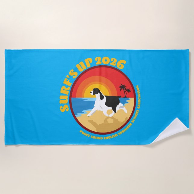 Toalha De Praia Surfs Up ESS  Beach Towel (Frente)