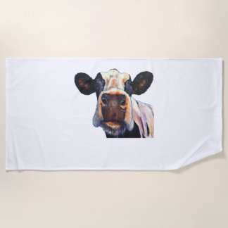 Toalha De Praia T-Shirt Clássico da Vaca Santa