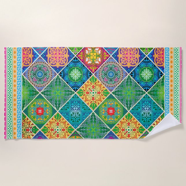 Toalha De Praia Talavera Design- 2 Yoga Mat (Frente)