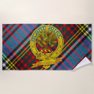 Toalha De Praia Tartan Anderson