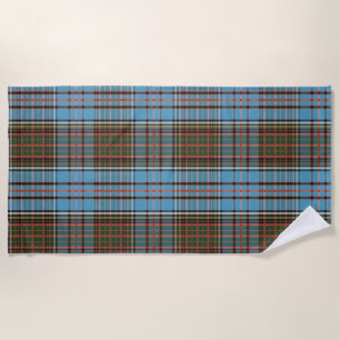 Toalha De Praia Tartan Clan Anderson Xadrez verificado