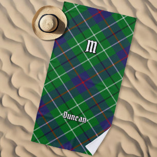 Toalha De Praia Tartan do Clã Duncan
