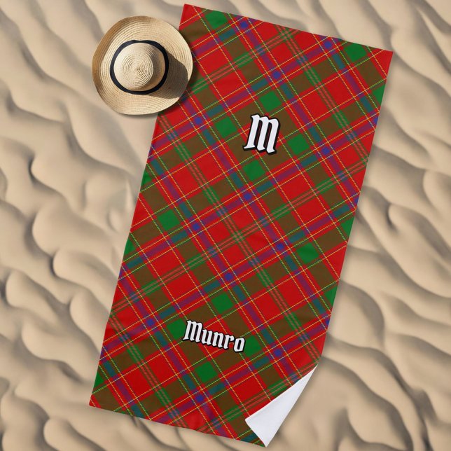 Toalha De Praia Tartan do Clã Munro (Criador carregado)