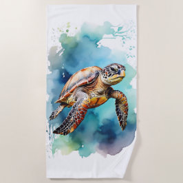 Toalha De Praia Tartaruga-do-mar