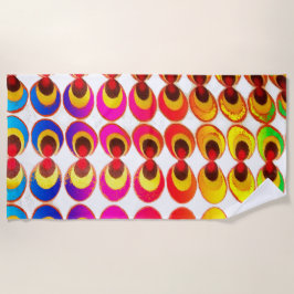 Toalha De Praia Tecido psicodélico